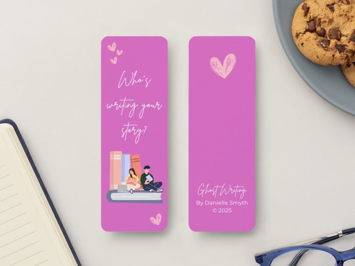 Ghost Writing Deluxe Bookmark