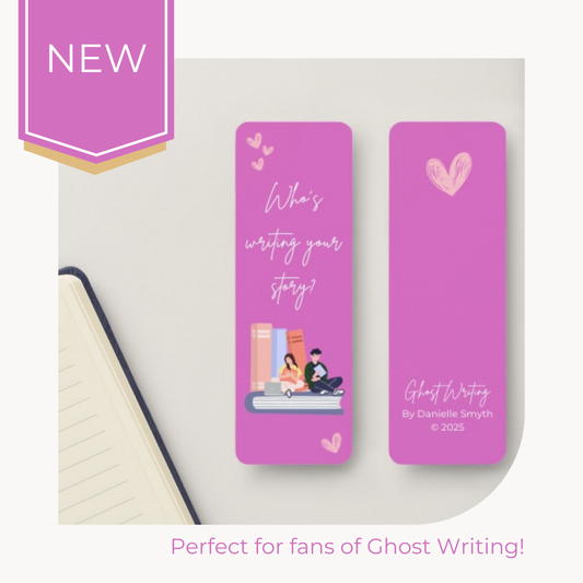 Ghost Writing Deluxe Bookmark