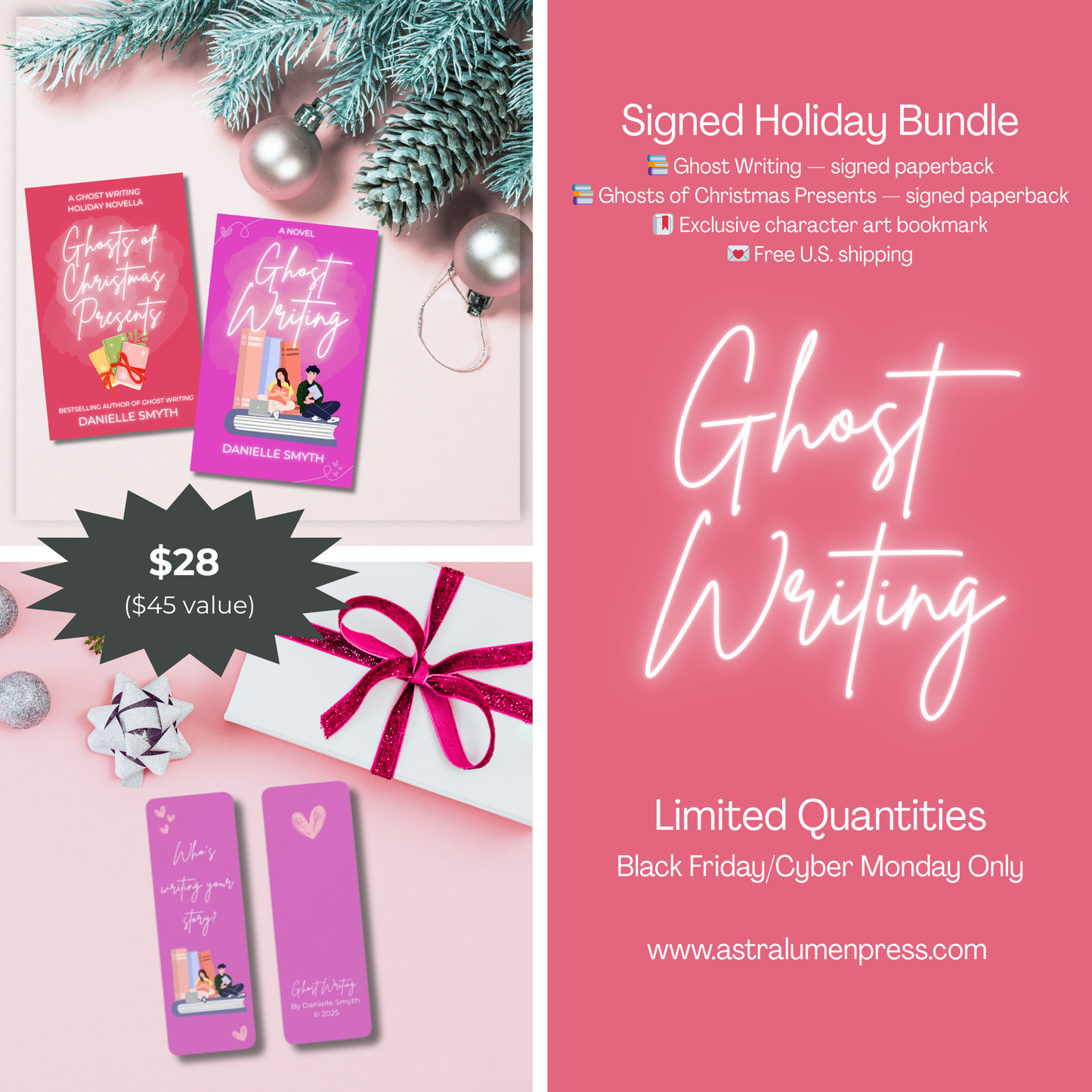 Signed Ghost Writing Holiday Bundle — Limited Black Friday/Cyber Monday Edition