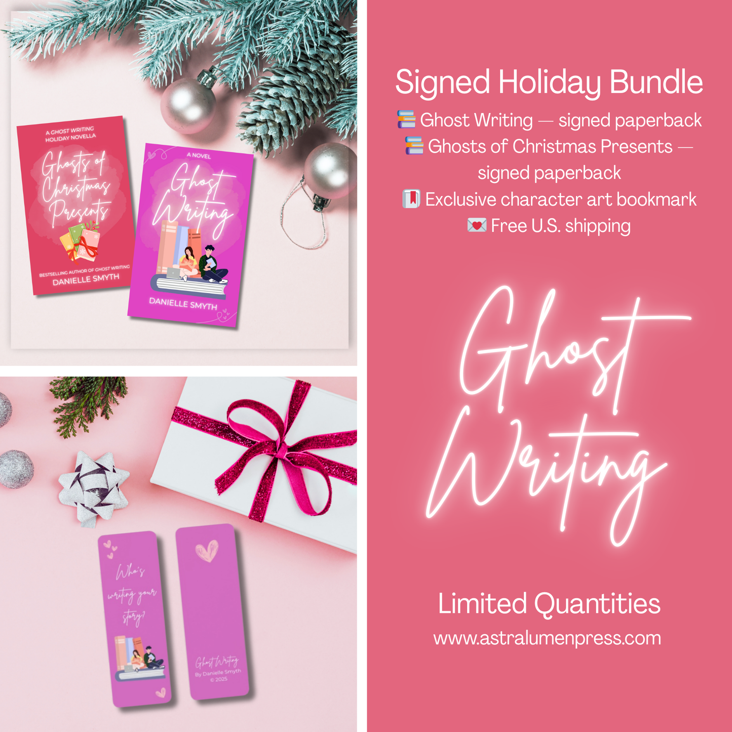 Signed Ghost Writing Holiday Bundle